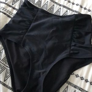 Aerie high rise swim bottoms